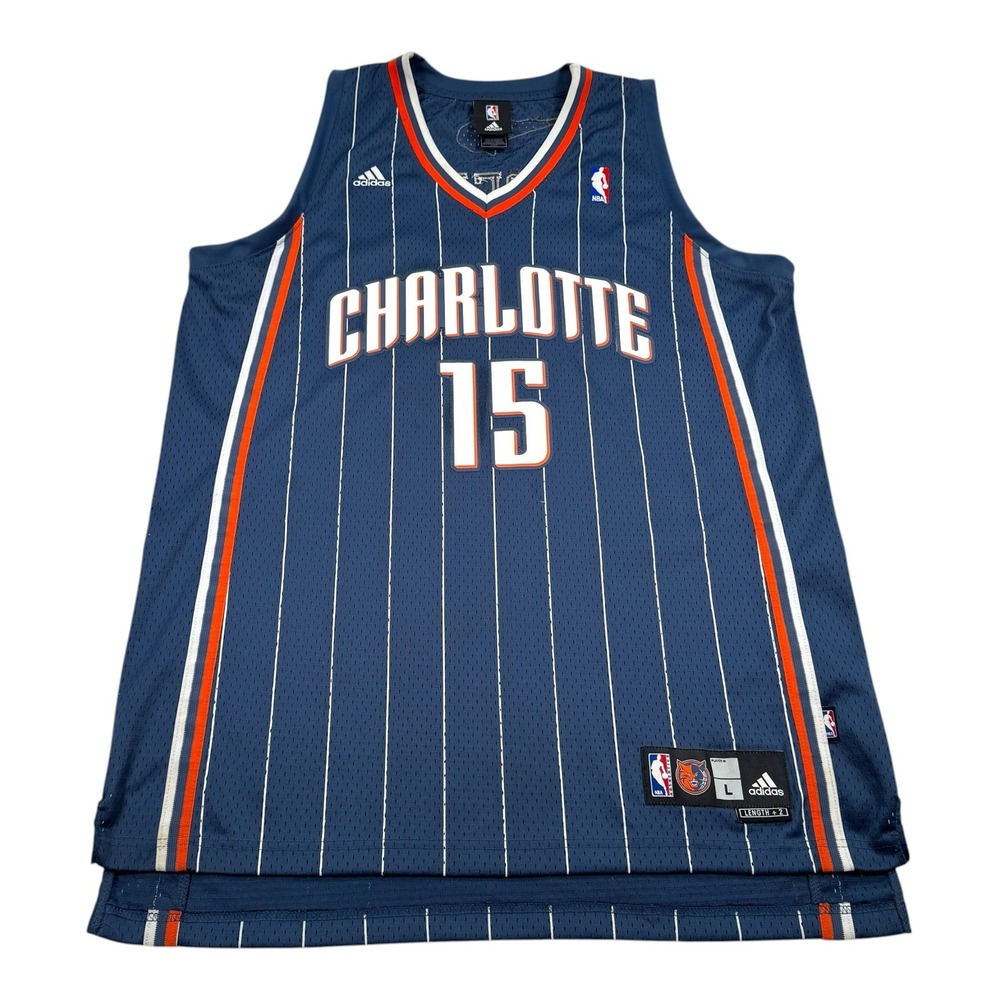 Charlotte Bobcats Jersey Mens Large NBA Basketball Gerald Henderson 15 Adidas